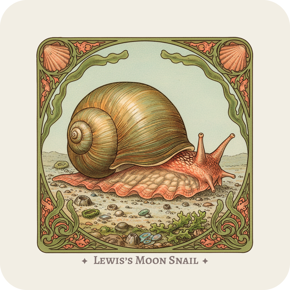 Lewis's Moon Snail