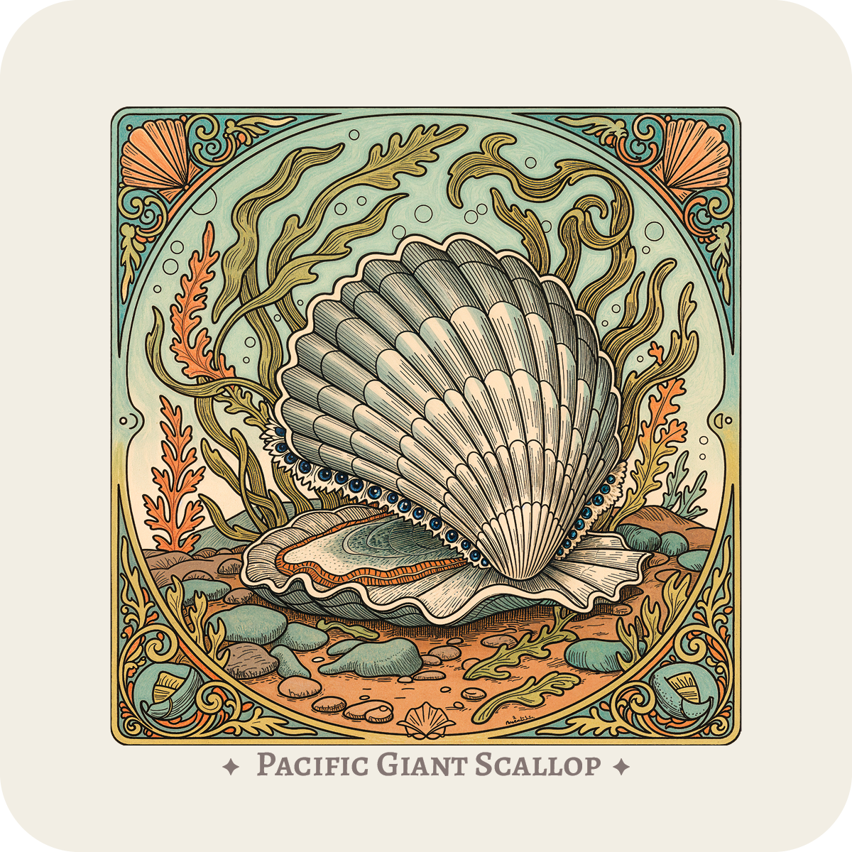 Giant Pacific Scallop
